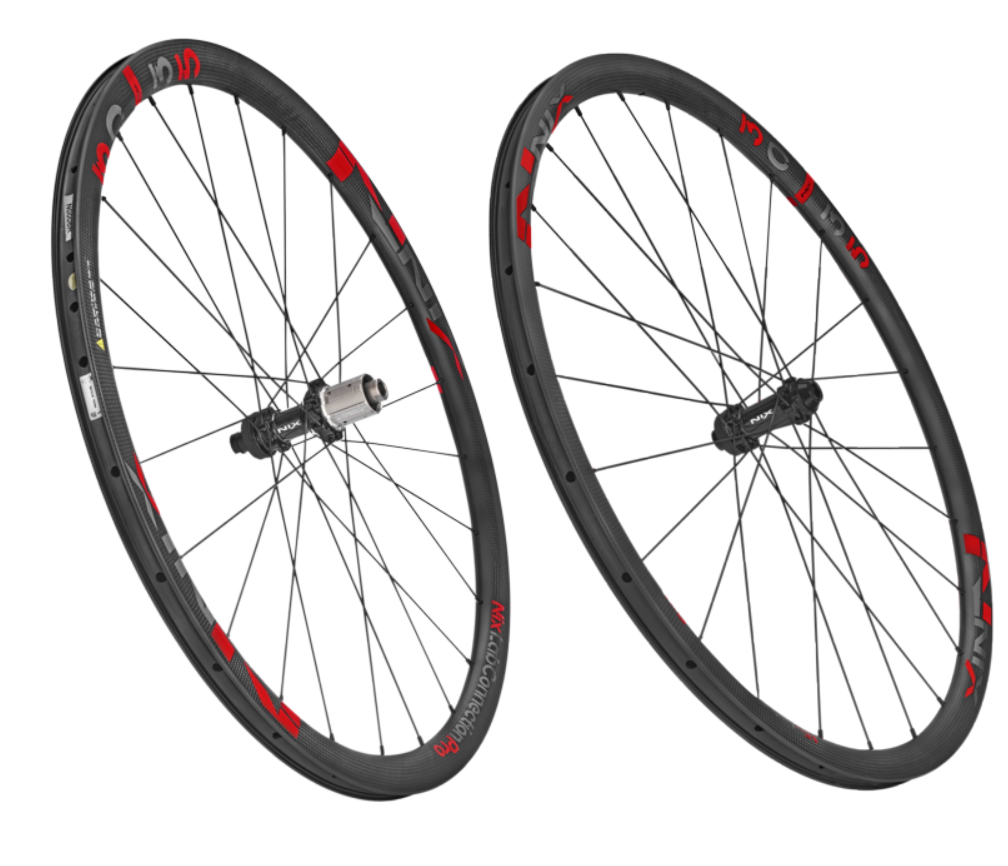 paire de roues nix carbone  disques 30-35 mm