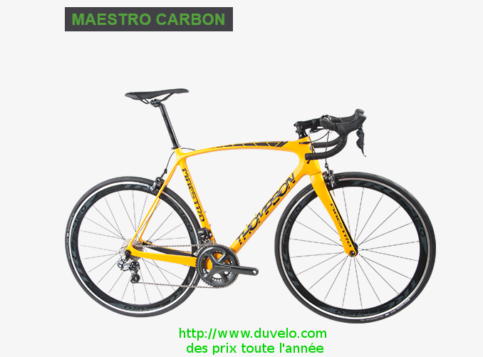 Velo Thompson Maestro marque Thompson duvelo velos cadres carbone materiels de cyclisme