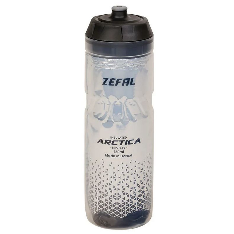 BIDON isotherme "ARCTICA" argent 750 ml