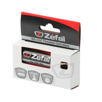 Zefal 2 cartouches Co2 16 Grammes