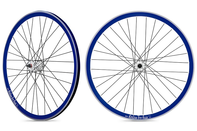 Roues fixies bleu